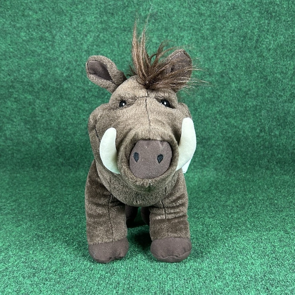 Build-A-Bear Workshop Disney THE LION KING PUMBA PUMBAA Warthog Plush Stuffie‎